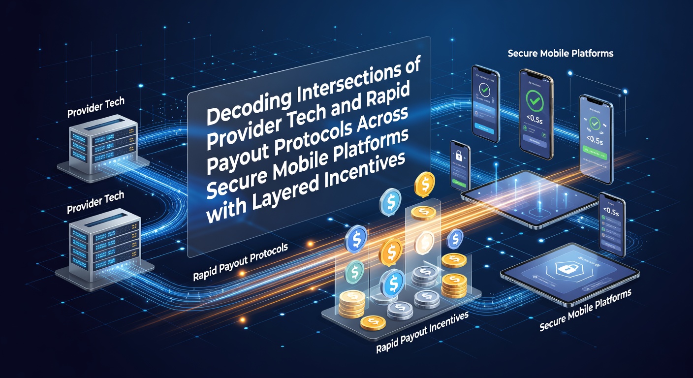 Illustration der Integration von Provider-Technologie und mobilen Auszahlungsprotokollen