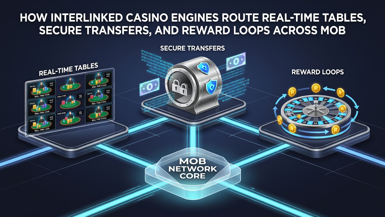 Sichere Transfers und Belohnungsschleifen in mobilen Casino-Engines