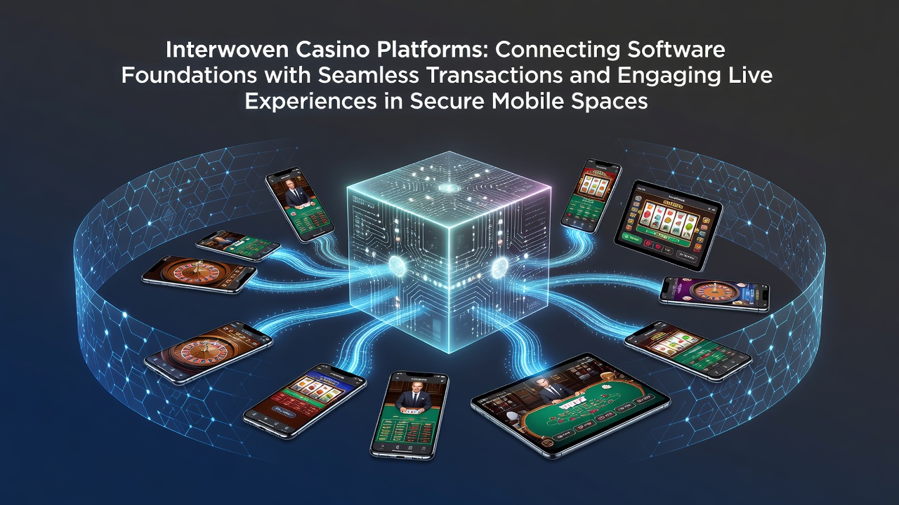 Vernetzung von Casino-Software mit Transaktionssystemen und Live-Funktionen auf mobilen Geräten