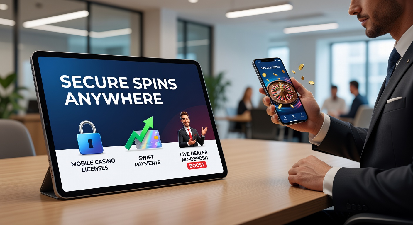 Live-Dealer-Tisch auf Smartphone-Bildschirm mit VIP-Boni-Symbolen und sicheren Zahlungsmethoden im Hintergrund