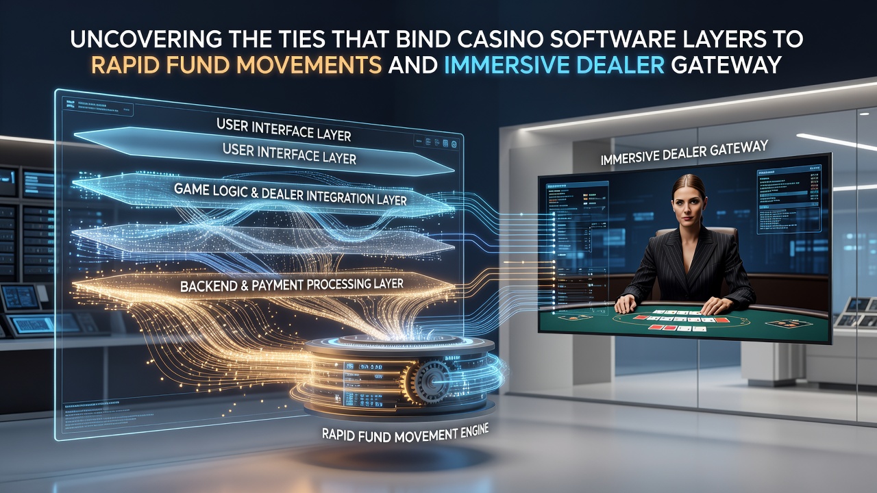 Illustration der Live-Dealer-Integration in sicheren mobilen Casino-Umgebungen mit Fokus auf schnelle Transaktionen