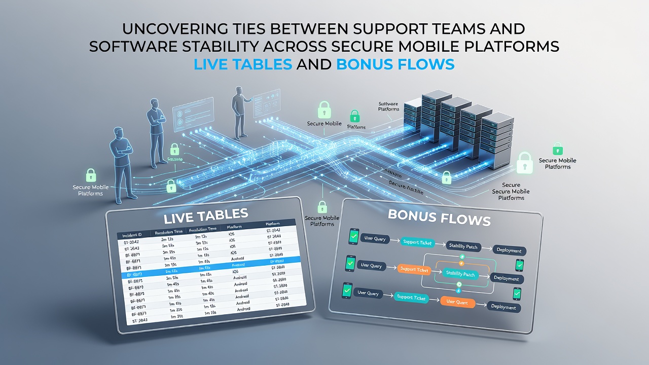 Illustration der Integration von Support-Teams in stabile mobile Casino-Plattformen mit Live-Tischen